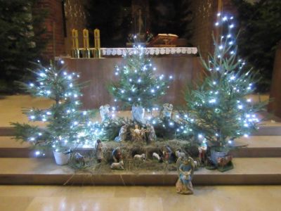 Świąteczny wystrój naszego kościoła - Boże Narodzenie 2017