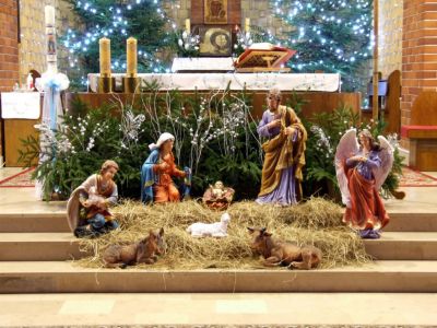 Świąteczny wystrój naszego kościoła - Boże Narodzenie 2020